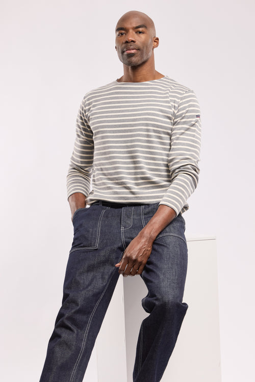 armor-lux-lesconil-marini-re-homme-ajust-e-coton-bross image 4