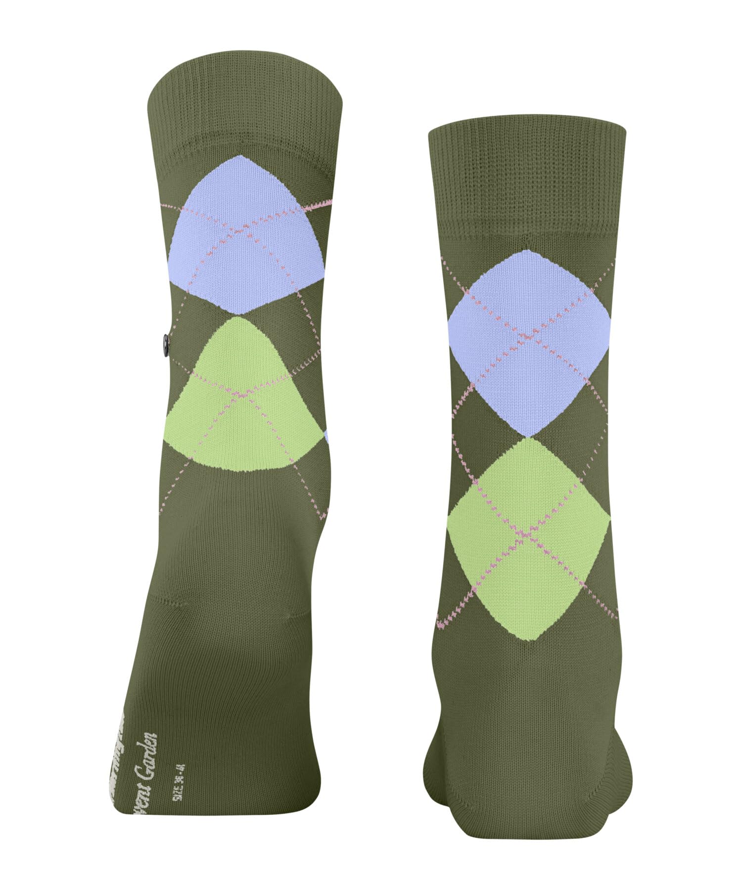 burlington-covent-garden-chaussettes-femme-vert-salvia-7472-36-41 image 2