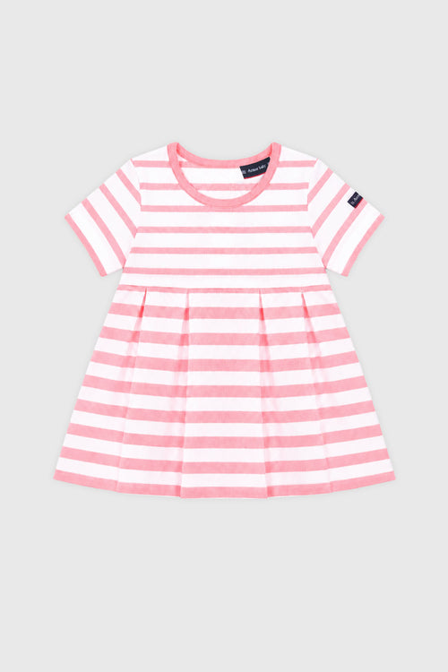 armor-lux-robe-ray-e-b-b-coton-l-ger-manches-courtes image 2