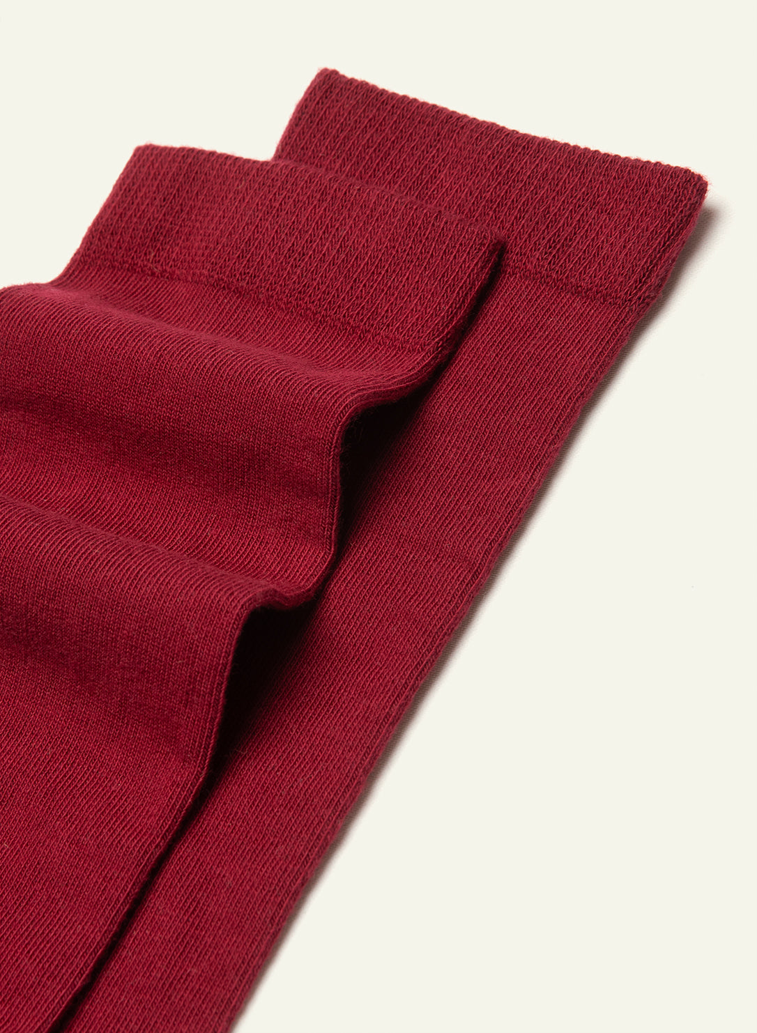 archiduchesse-de-ville-scarlett-o-lala-chaussettes-mi-hautes-coton-rouge image 3