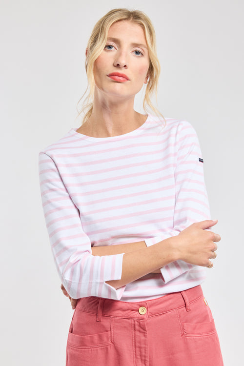 armor-lux-marini-re-h-ritage-manches-3-4-coton-rustique-femme-2 image 5