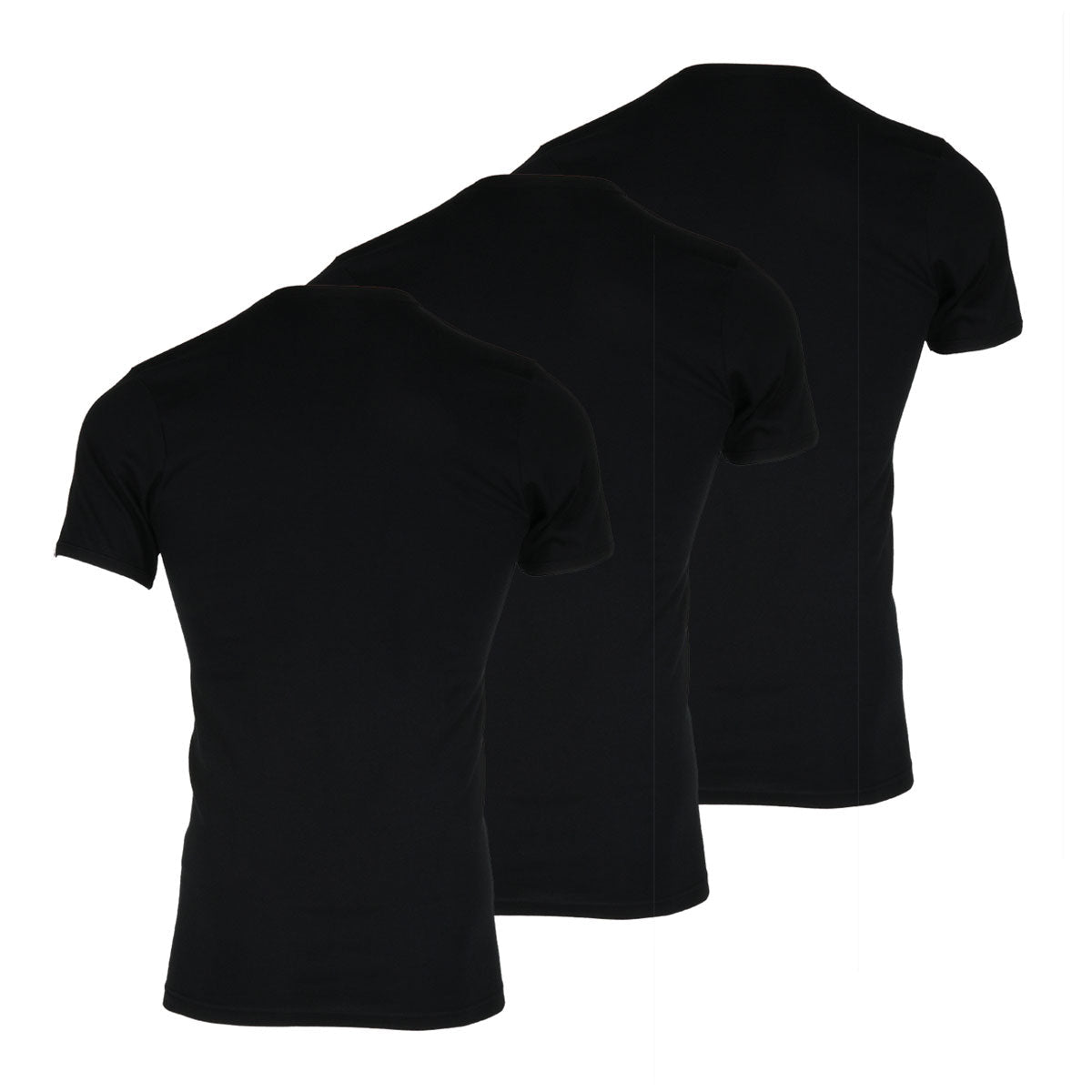 eminence-lot-de-3-tee-shirts-col-v-318-pur-coton-premium-homme-noir image 5