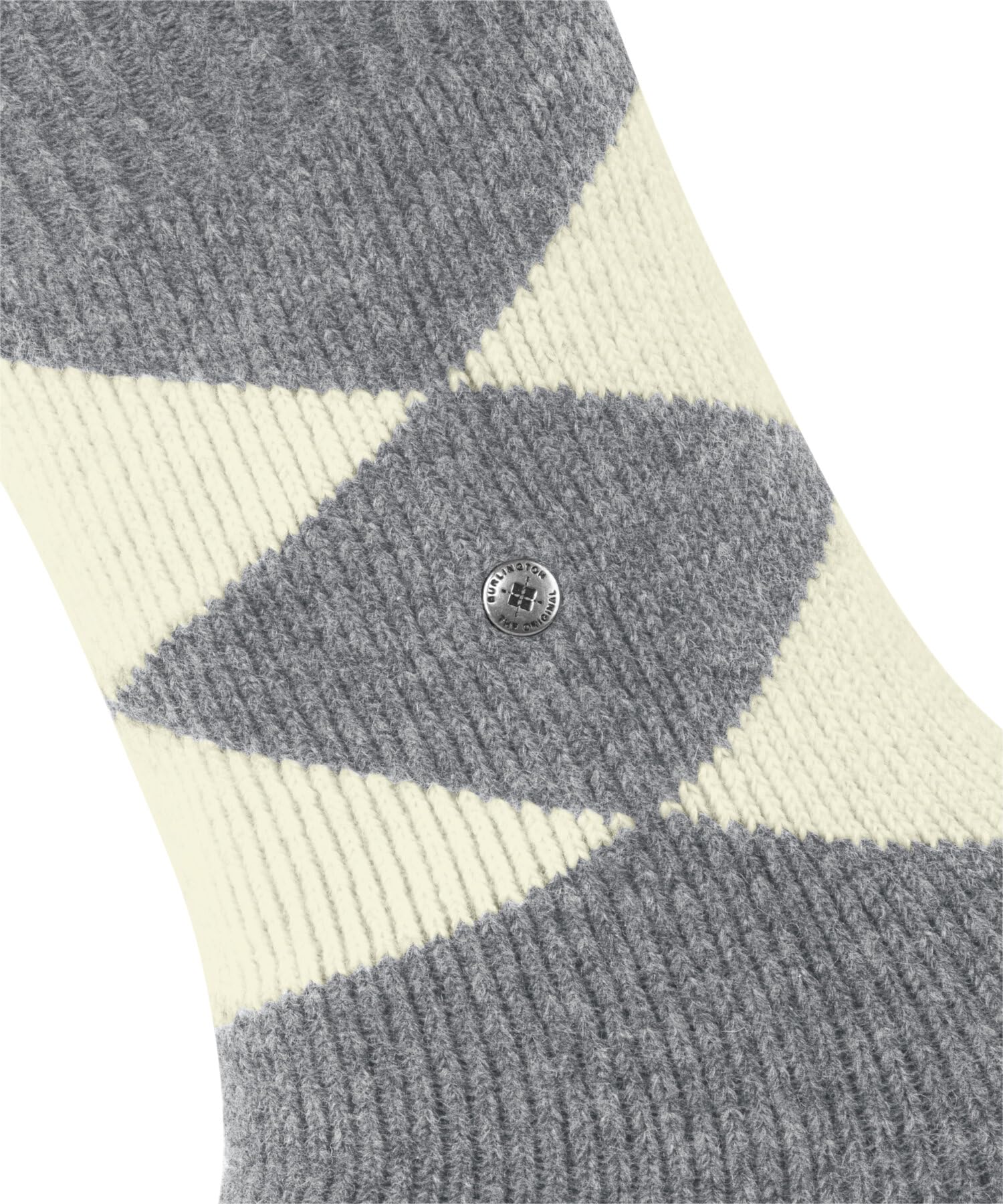 burlington-cosy-argyle-chaussettes-femme-laine-rouge-peluche image 3