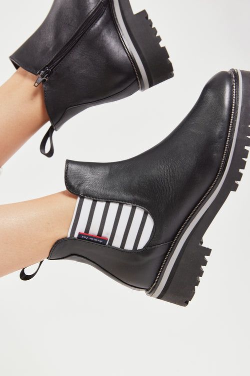 armor-lux-boots-chelsea-femme-cuir-semelle-crant-e image 3