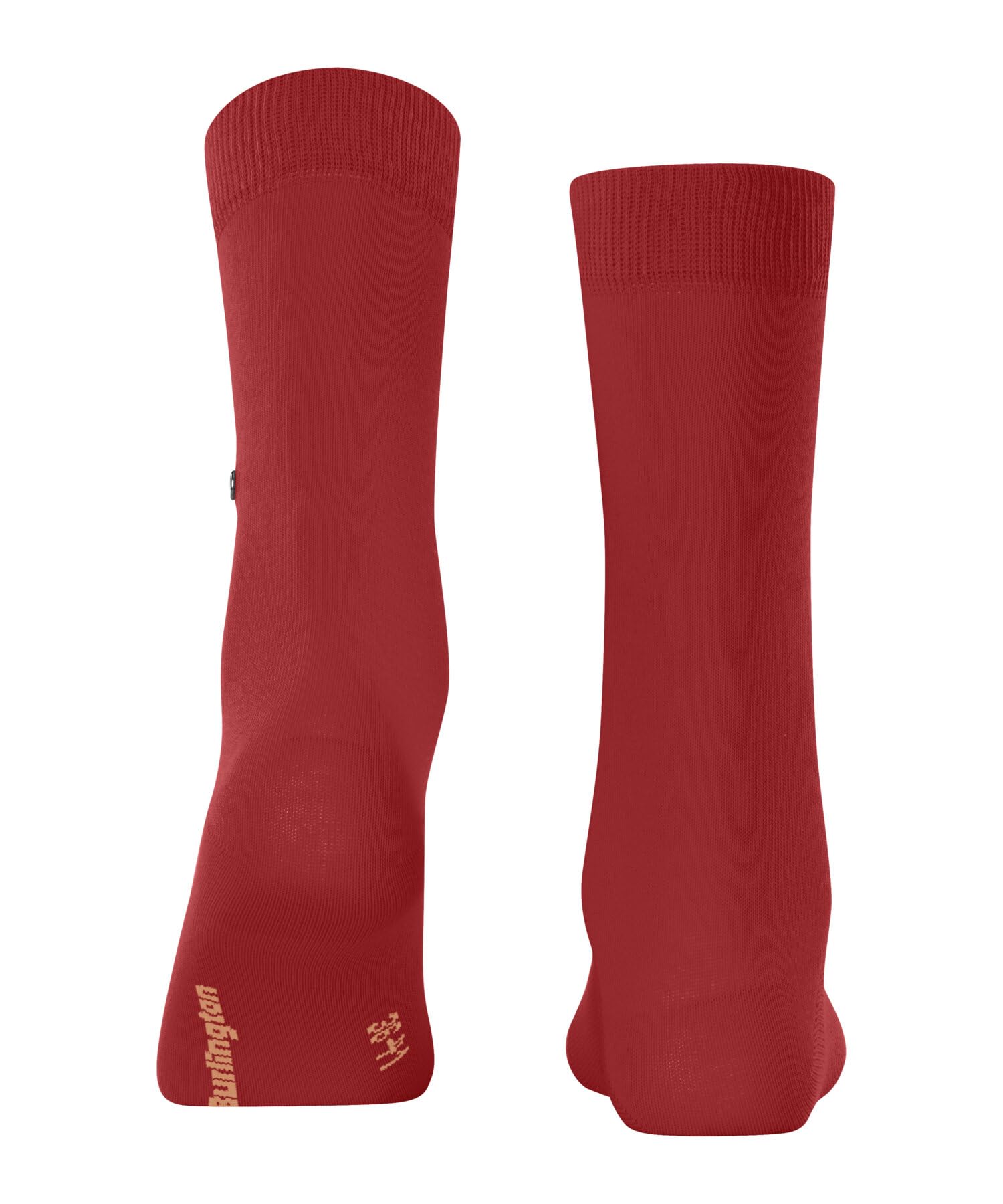 burlington-lady-socquettes-femme-coton-unies-rouge-tulip-8081-36-41 image 2