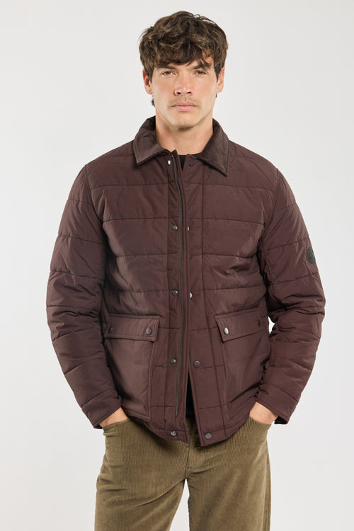 veste-zipp-e-homme-armor-lux-coton-nylon-col-velours image 2