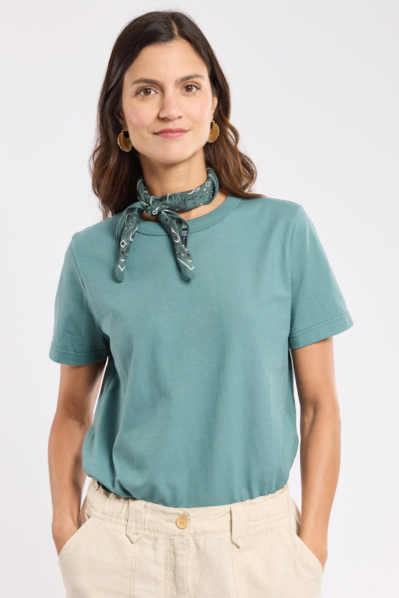 armor-lux-t-shirt-callac-coton-bio-pais-215g-m2-femme image 1
