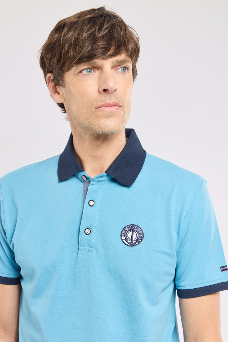 armor-lux-polo-homme-cusson-coton-piqu-stretch image 2