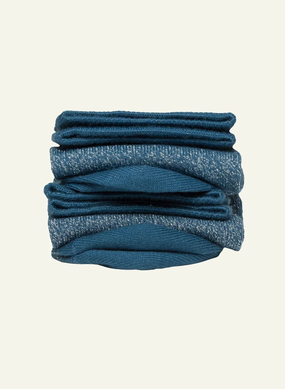 archiduchesse-l-illumin-e-bleue-chaussettes-courtes-femme-effet-paillettes image 1
