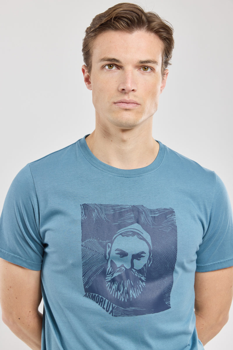 armor-lux-t-shirt-marin-homme-coton-l-ger-160g-m image 1