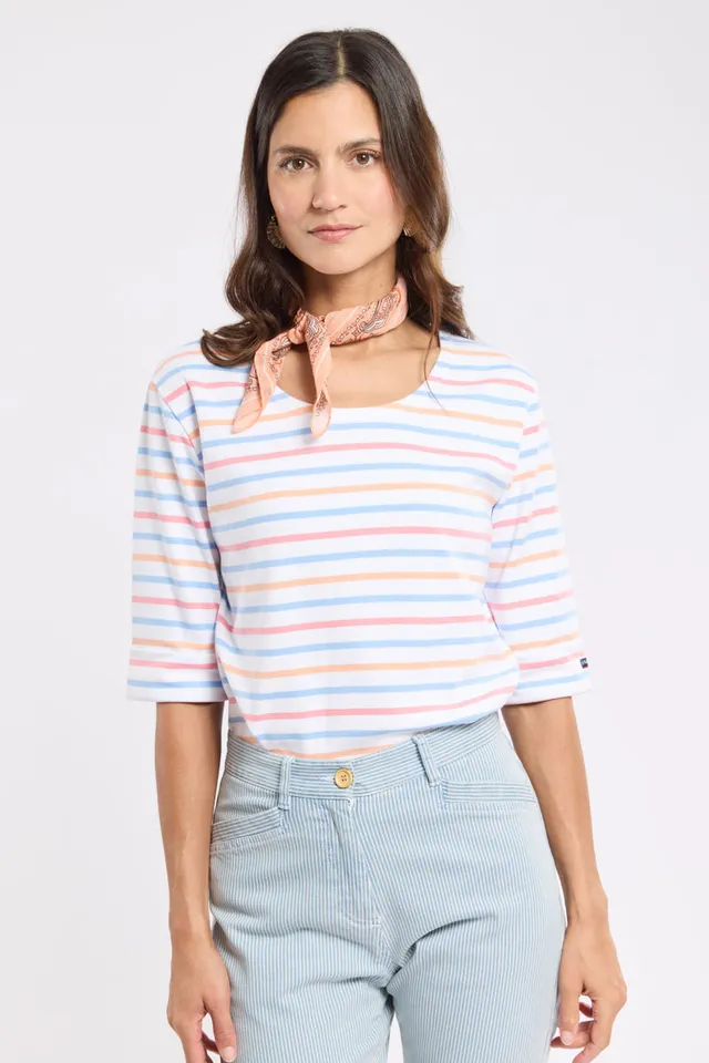armor-lux-marini-re-tricolore-femme-coton-pais-235g-m-2 image 1