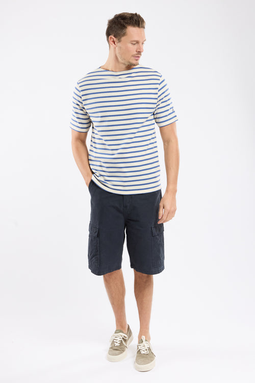 armor-lux-h-ritage-marini-re-manches-courtes-coton-rustique-homme image 4