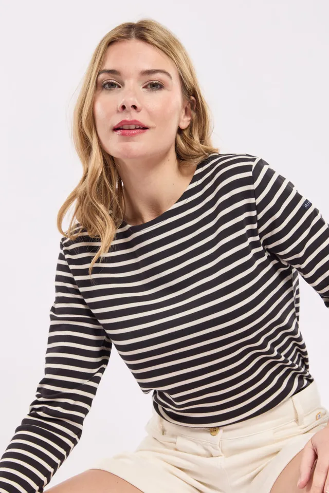 armor-lux-marini-re-interlock-femme-coton image 1