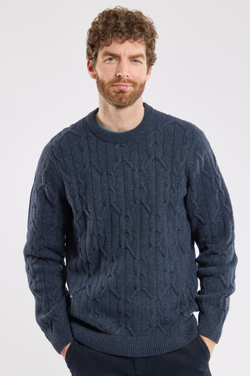 armor-lux-pull-irlandais-homme-torsad-80-laine image 2