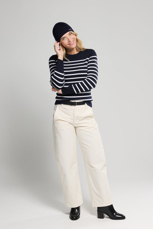 armor-lux-briac-pull-marin-ray-femme-100-laine-m-rinos-6 image 4