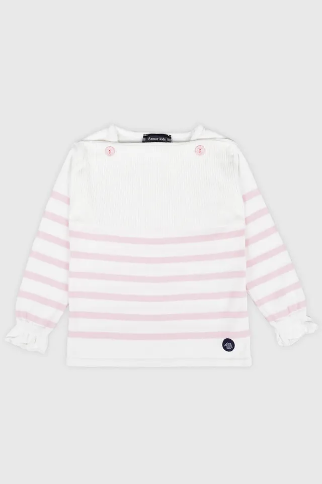 armor-lux-pull-ray-kids-coton-col-bateau image 1