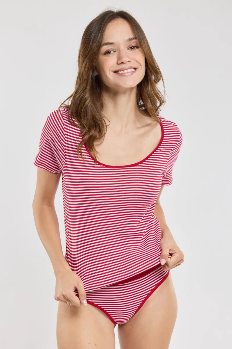 armor-lux-culotte-ray-e-femme-coton-bio-l-ger image 1