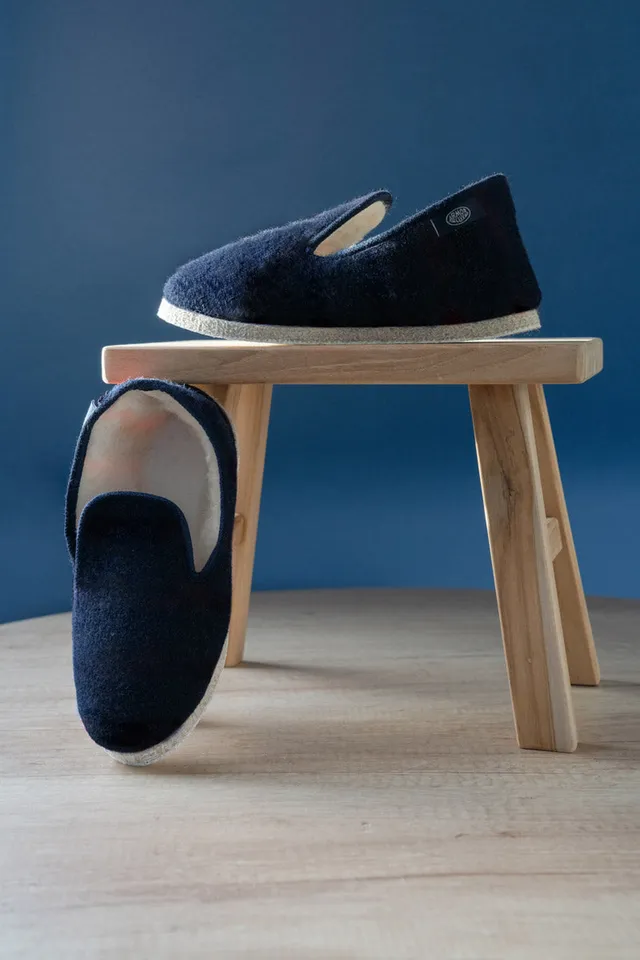 armor-lux-chaussons-maoutig-unis-mixtes-100-laine image 1