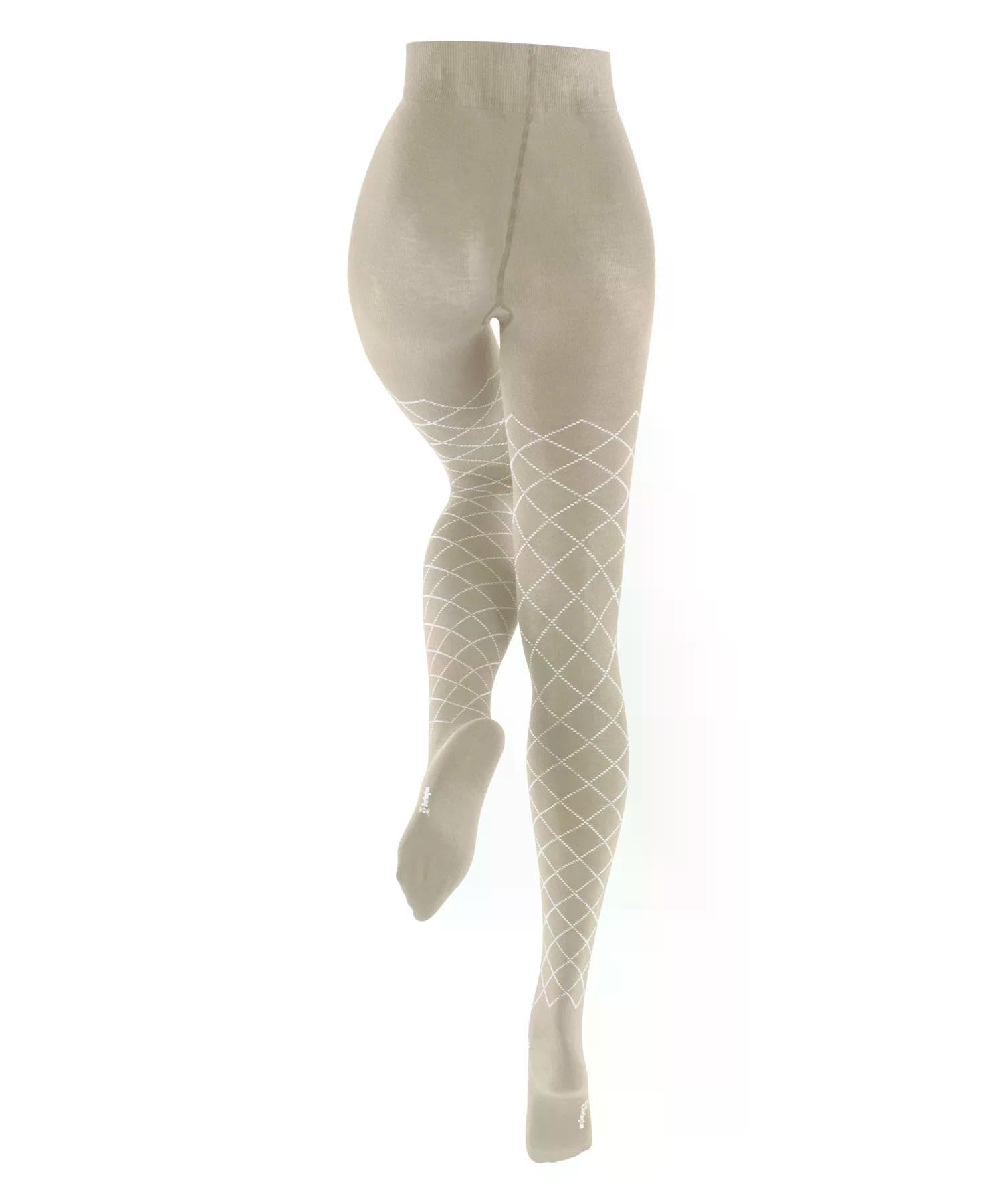 burlington-argyle-affair-collants-femme-coton-beige-gravel-4840-40-42 image 2