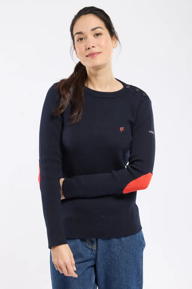 armor-lux-pull-marin-femme-fountaine-pajot-x-armor-lux image 1