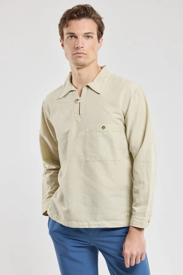 armor-lux-vareuse-h-ritage-coton-lin-tencel-homme image 1