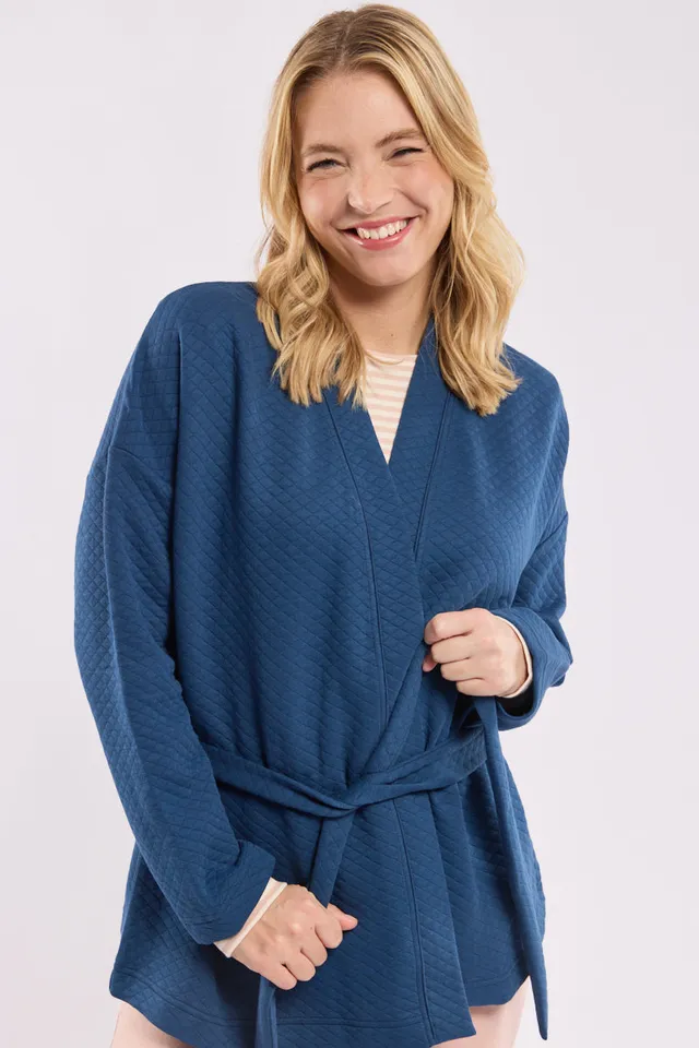 armor-lux-h-ritage-kimono-court-homewear-femme-coton-matelass image 1
