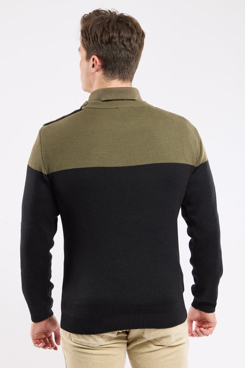 armor-lux-pull-marin-bicolore-homme-50-laine-50-acrylique image 5