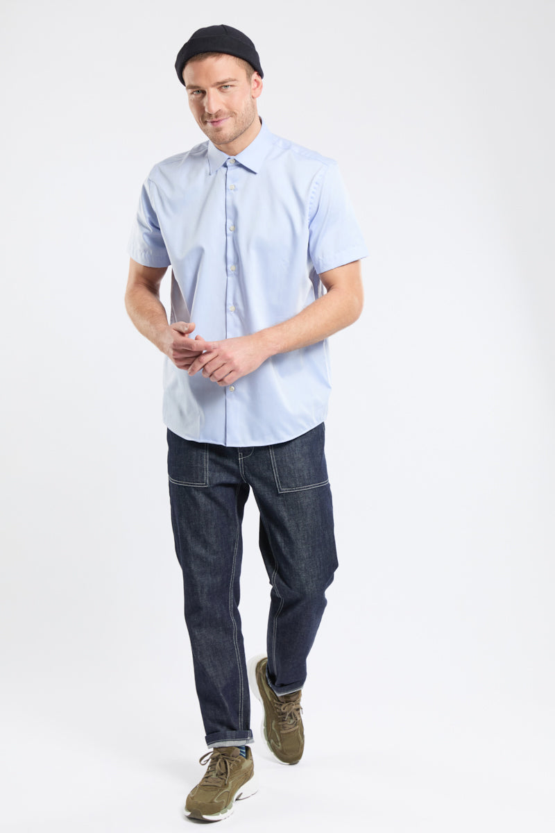 armor-lux-chemise-homme-coupe-confort-manches-courtes-coton image 1