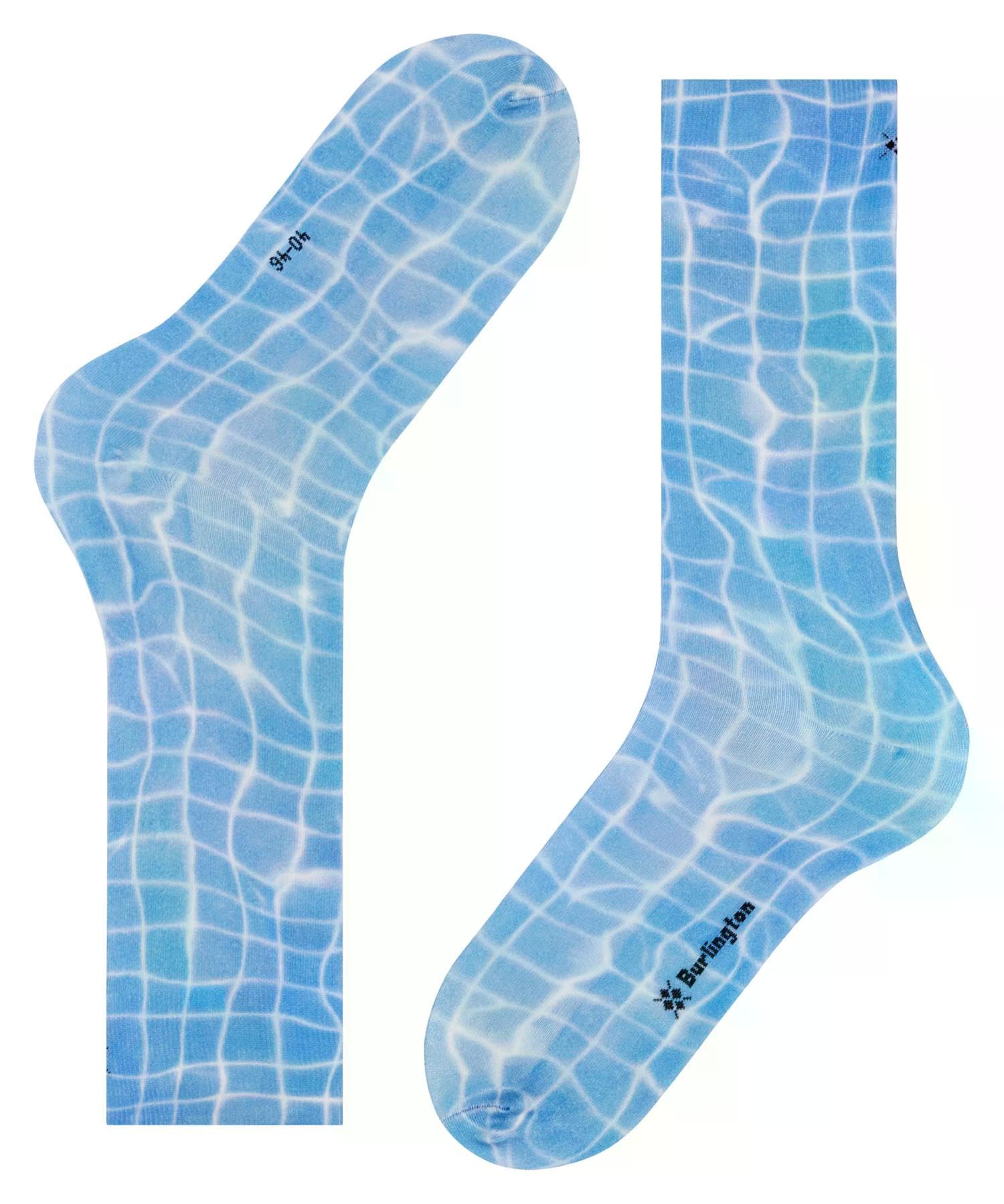burlington-poolside-chaussettes-homme-bleu-cornflower-blue-6337-40-46 image 6