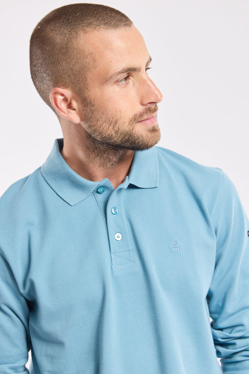 polo-manches-longues-h-ritage-armor-lux-coton-piqu-stretch image 4