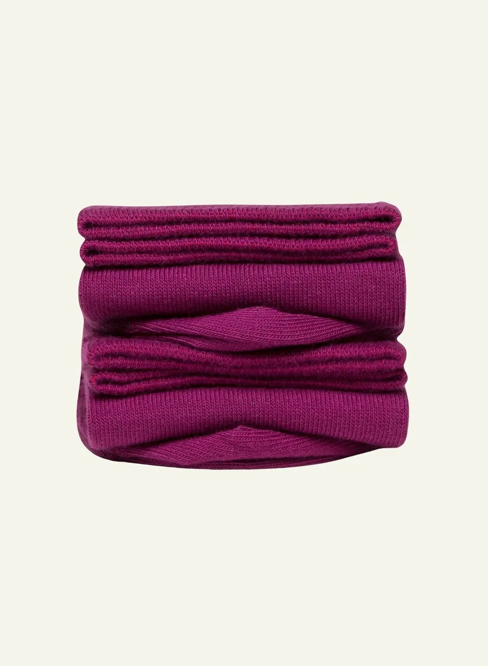 archiduchesse-courte-aubergine-socquettes-coton-unisexe image 1