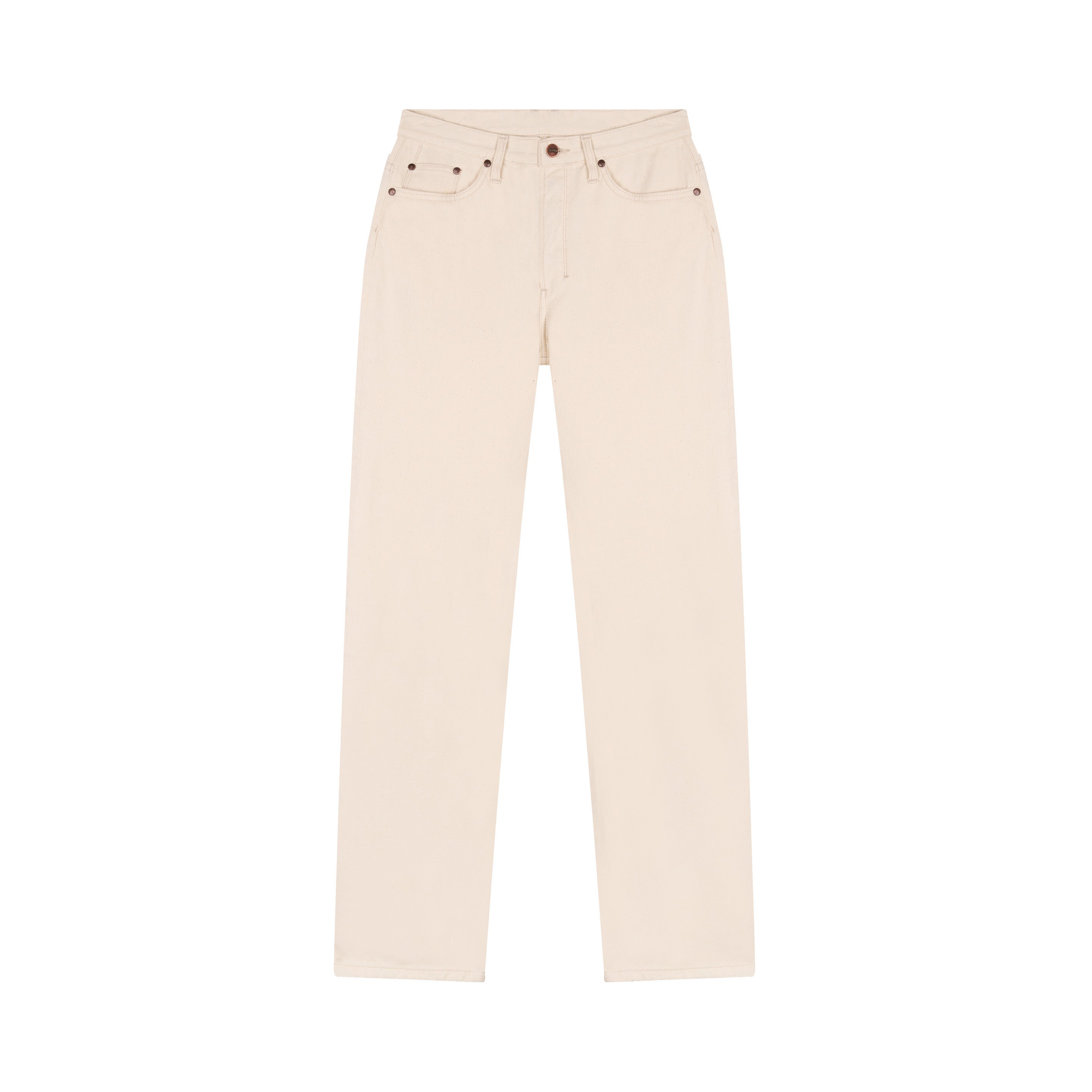 atelier-tuffery-jean-apolline-femme-droit-taille-haute-cru-en-coton image 1