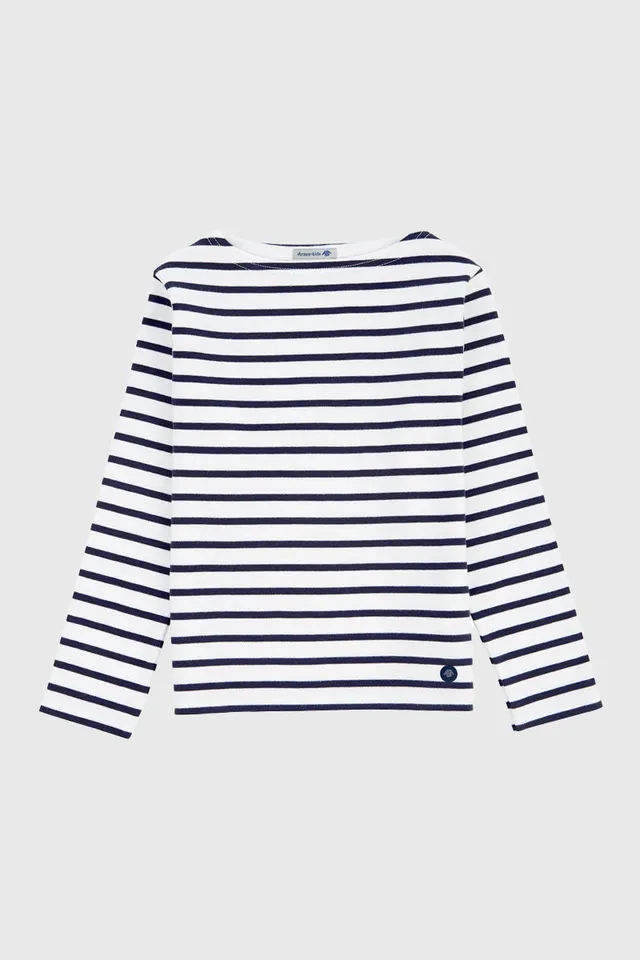 armor-lux-marini-re-loctudy-kids-manches-longues-coton image 1