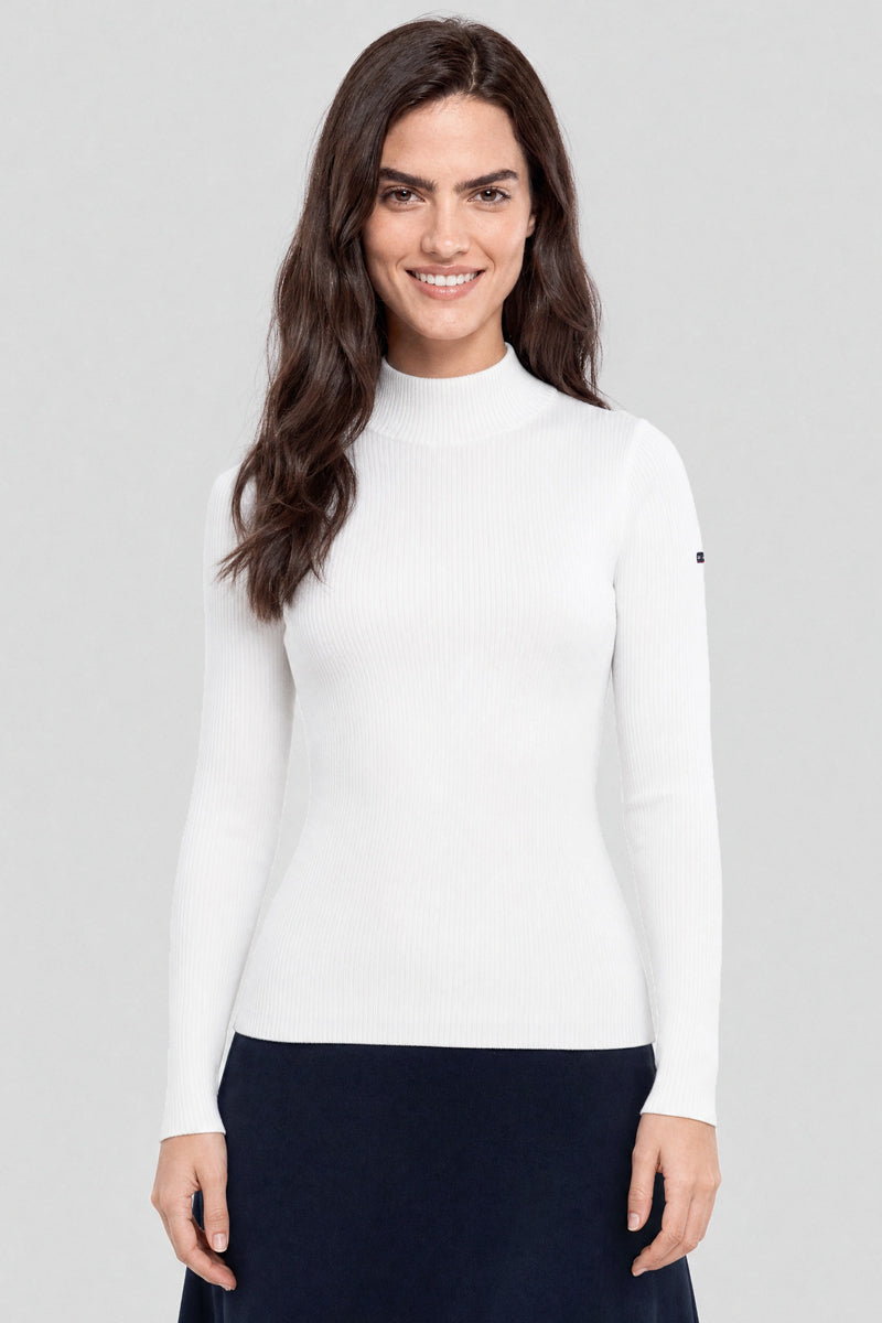 armor-lux-pull-combourg-femme-col-chemin-e-laine-m-rinos image 1