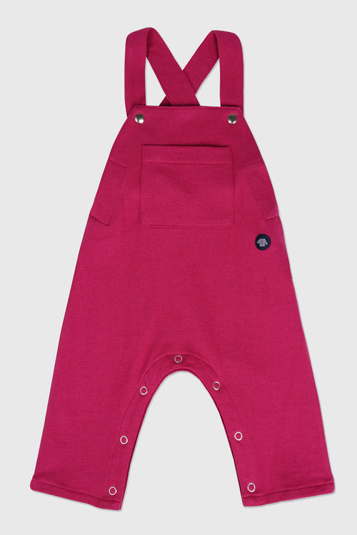 armor-lux-salopette-b-b-molleton-coton-uni-2 image 2