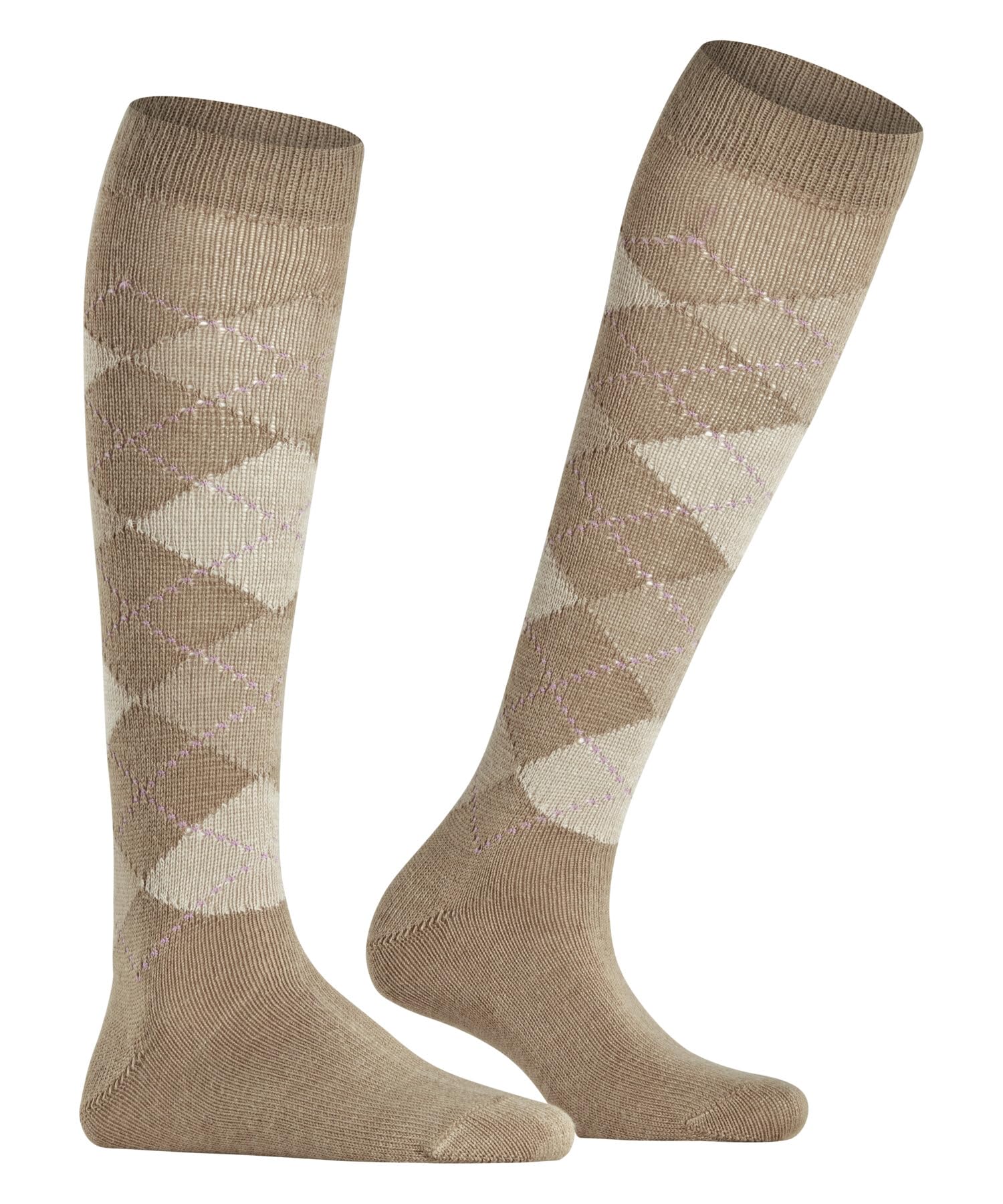 burlington-whitby-chaussettes-longues-femme-marron-sun-36-41 image 4