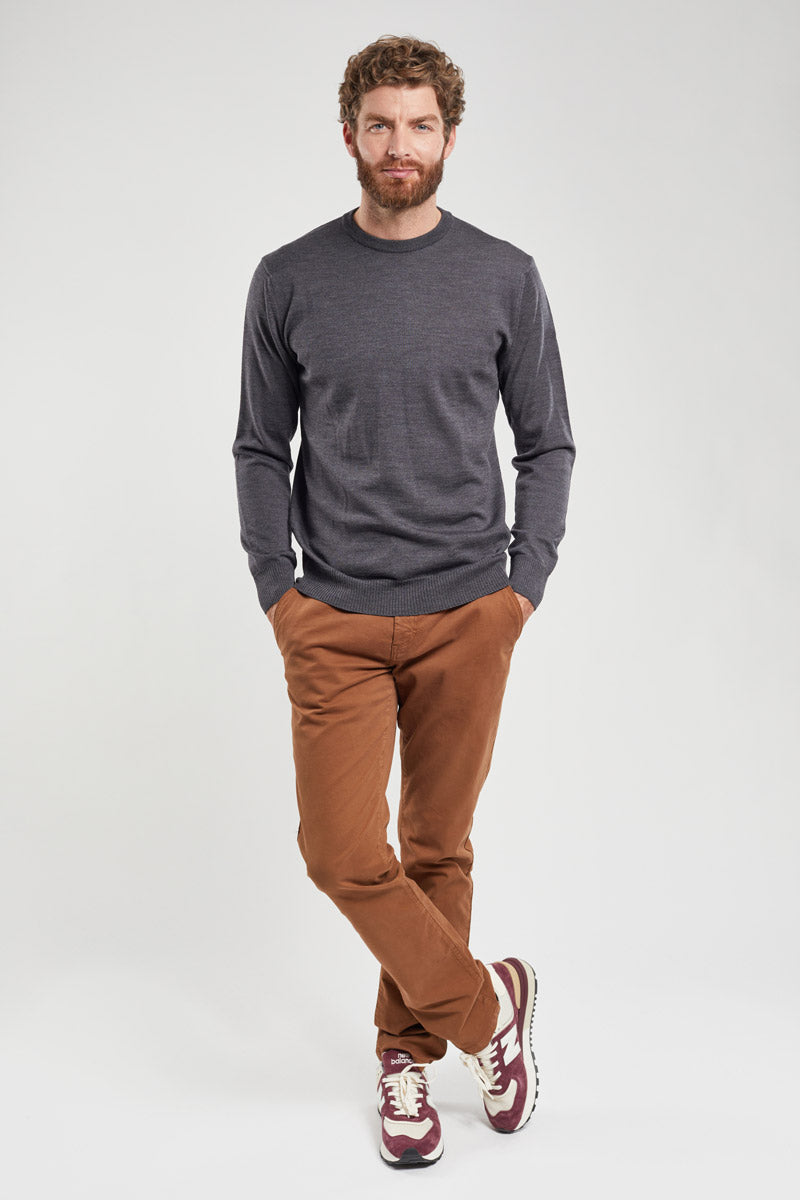 armor-lux-pull-damgan-homme-laine-m-rinos-col-rond image 3