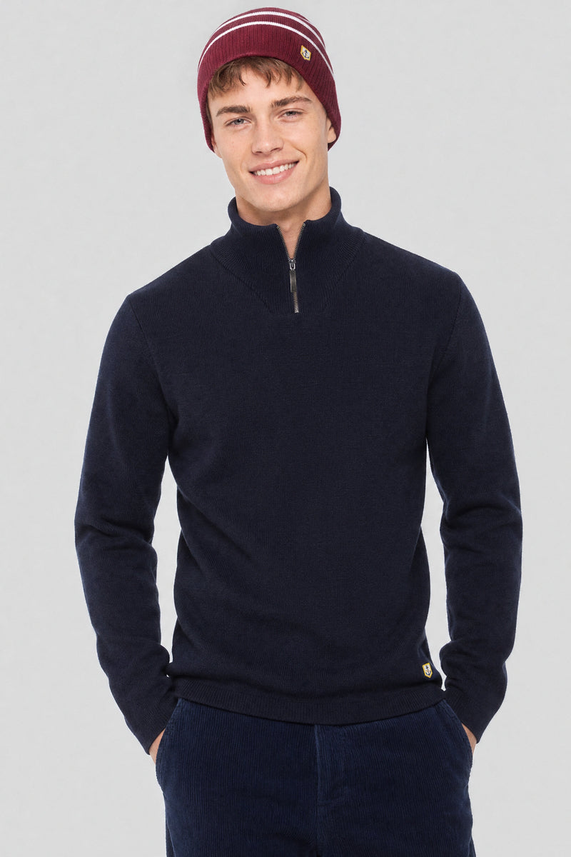 pull-camionneur-guisseny-armor-lux-homme-100-laine-zipp image 1