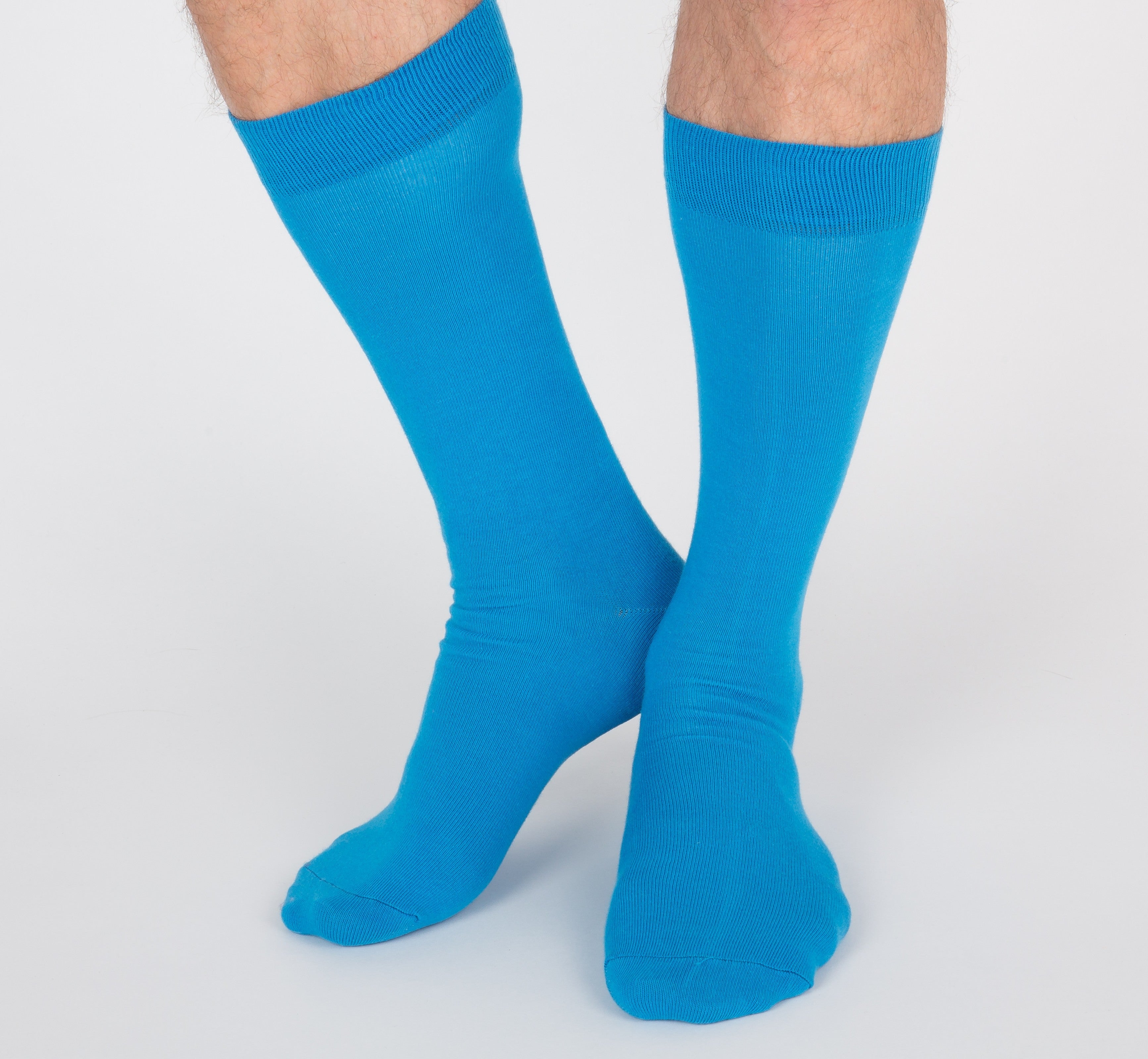 archiduchesse-de-ville-bleu-gitanes-chaussettes-coton-mi-mollet image 6