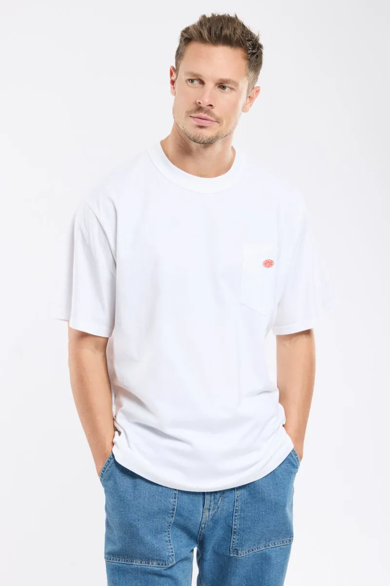 armor-lux-t-shirt-uni-homme-coton-bio-poche-poitrine-coupe-droite image 1