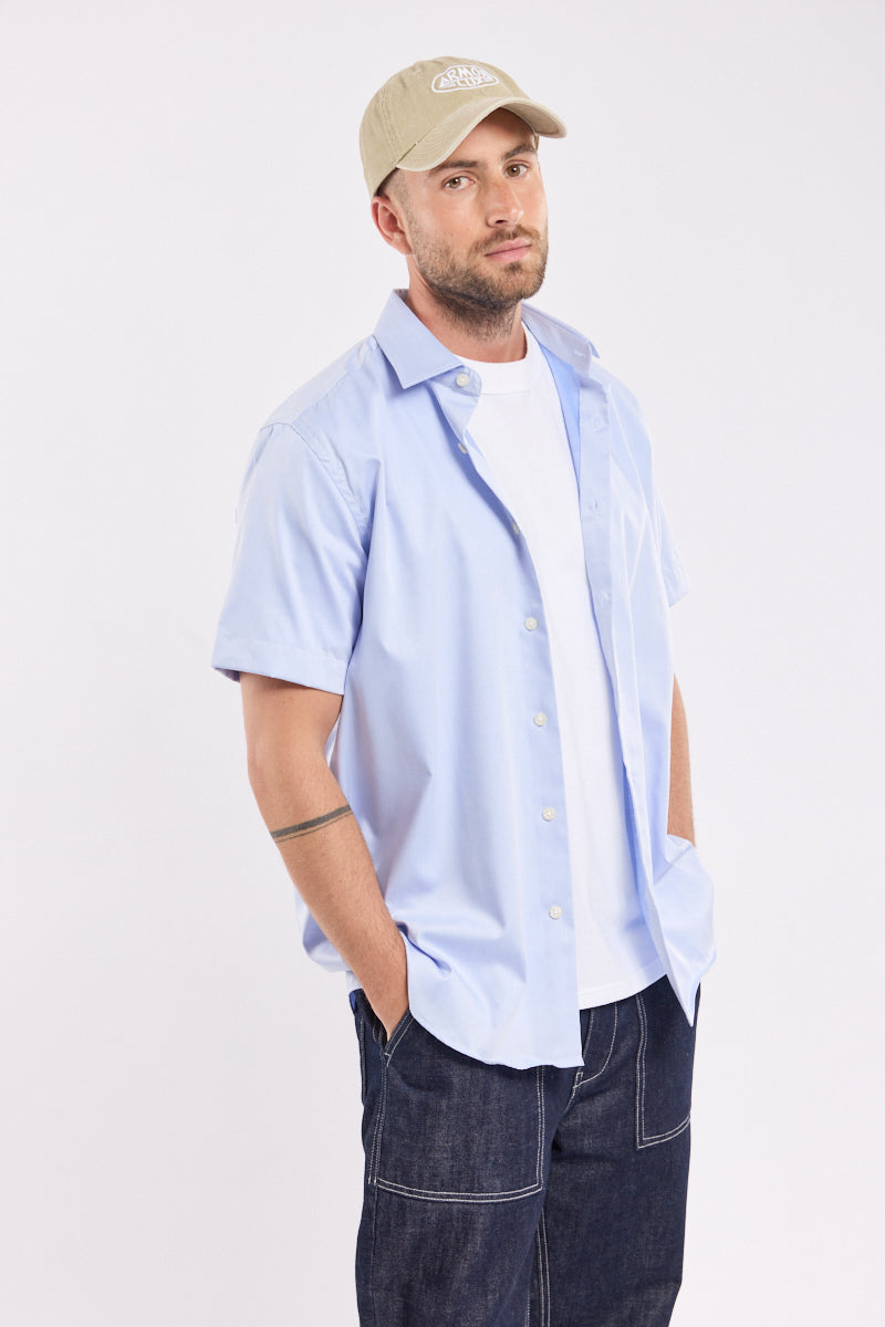 armor-lux-chemise-manches-courtes-homme-coton-col-fran-ais image 1