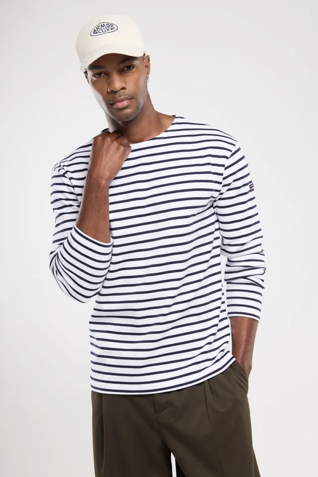 armor-lux-marini-re-loctudy-homme-coton-pais-260g-2 image 1