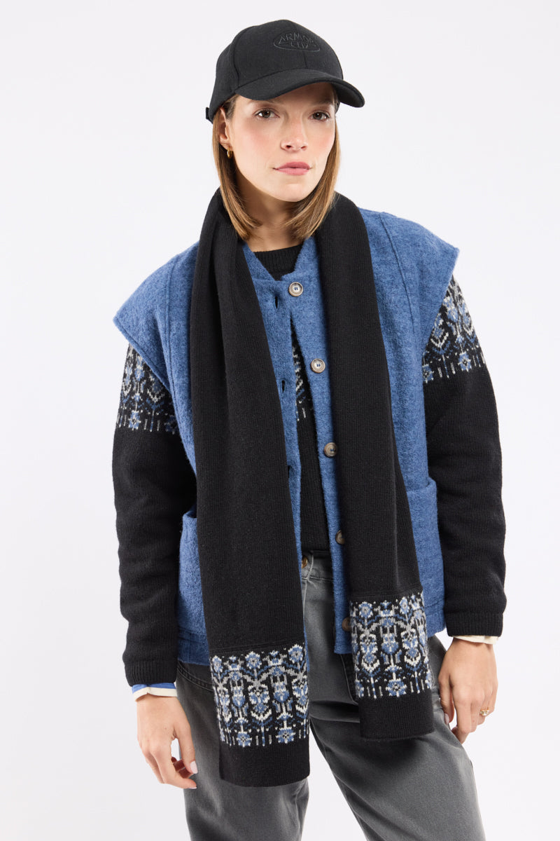 armor-lux-charpe-jacquard-laine-170x30-cm image 1