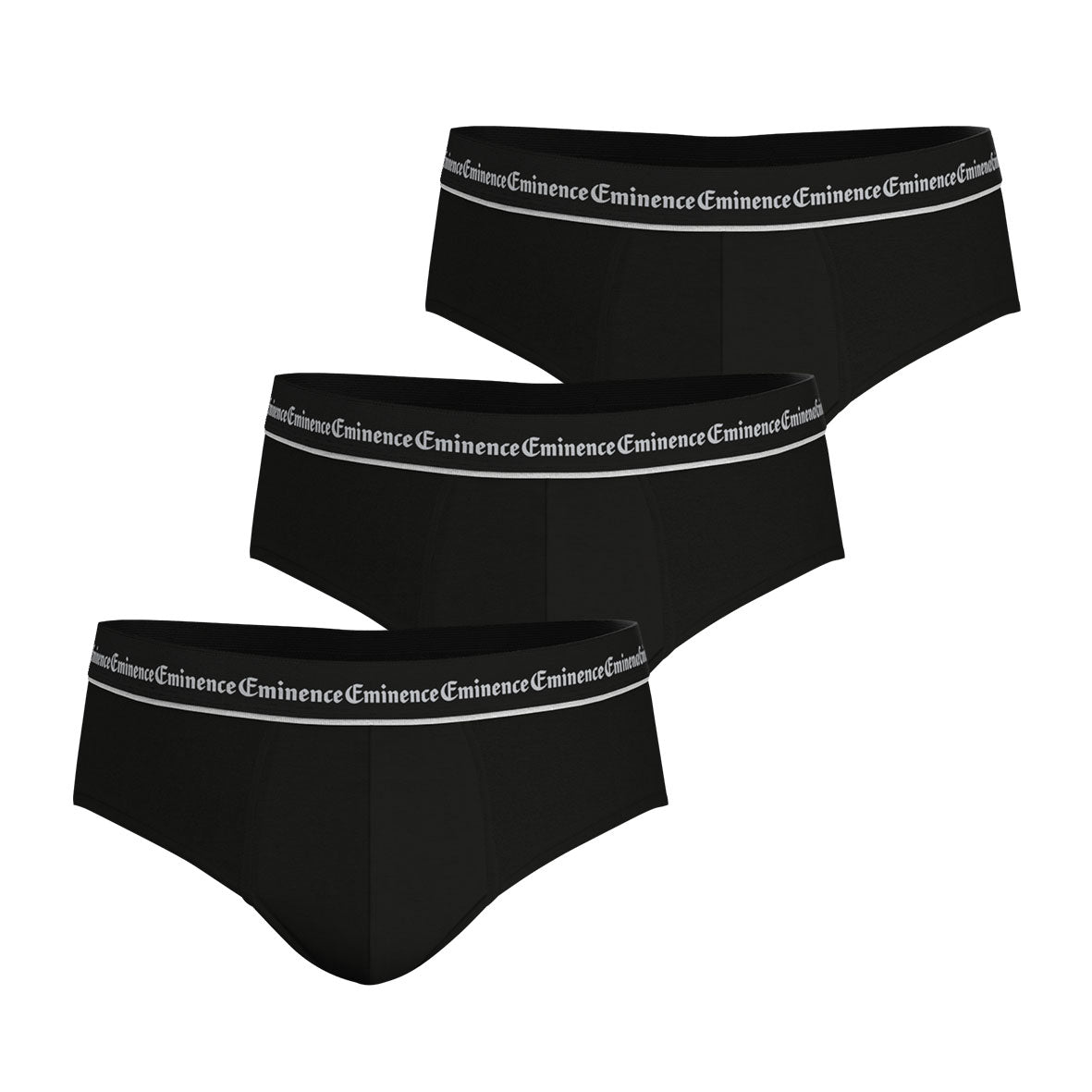 eminence-business-lot-de-3-slips-homme-noir image 1