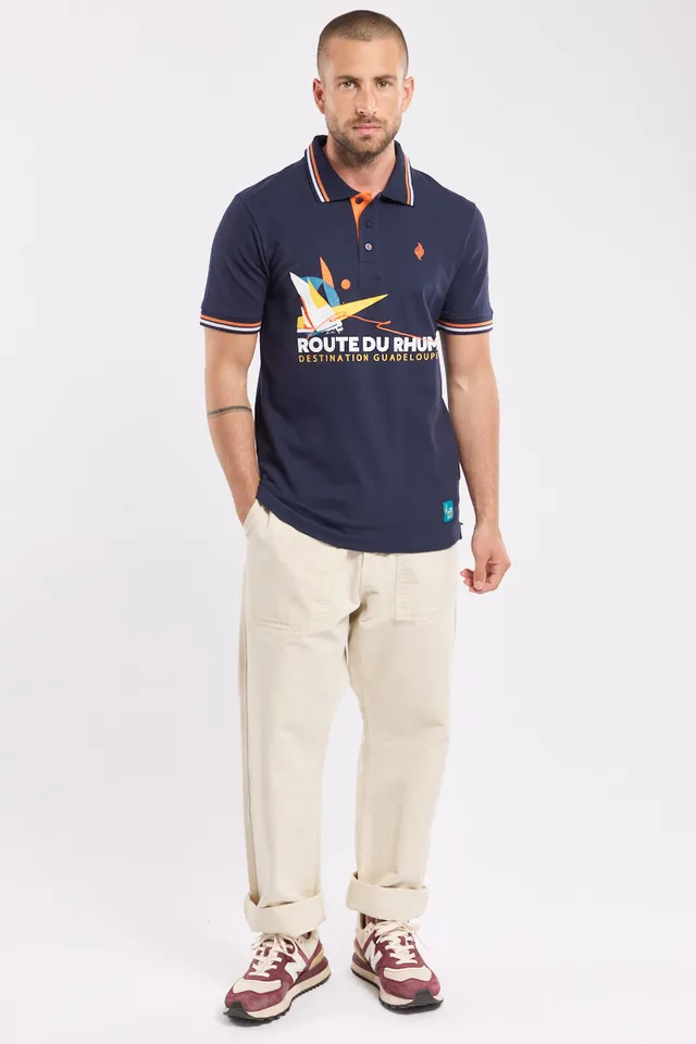 armor-lux-polo-manches-courtes-route-du-rhum-2022-guadeloupe image 1
