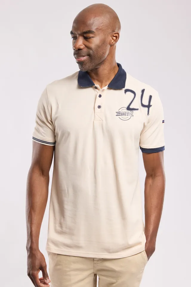 armor-lux-polo-manches-courtes-brest-2024-coton-homme image 1