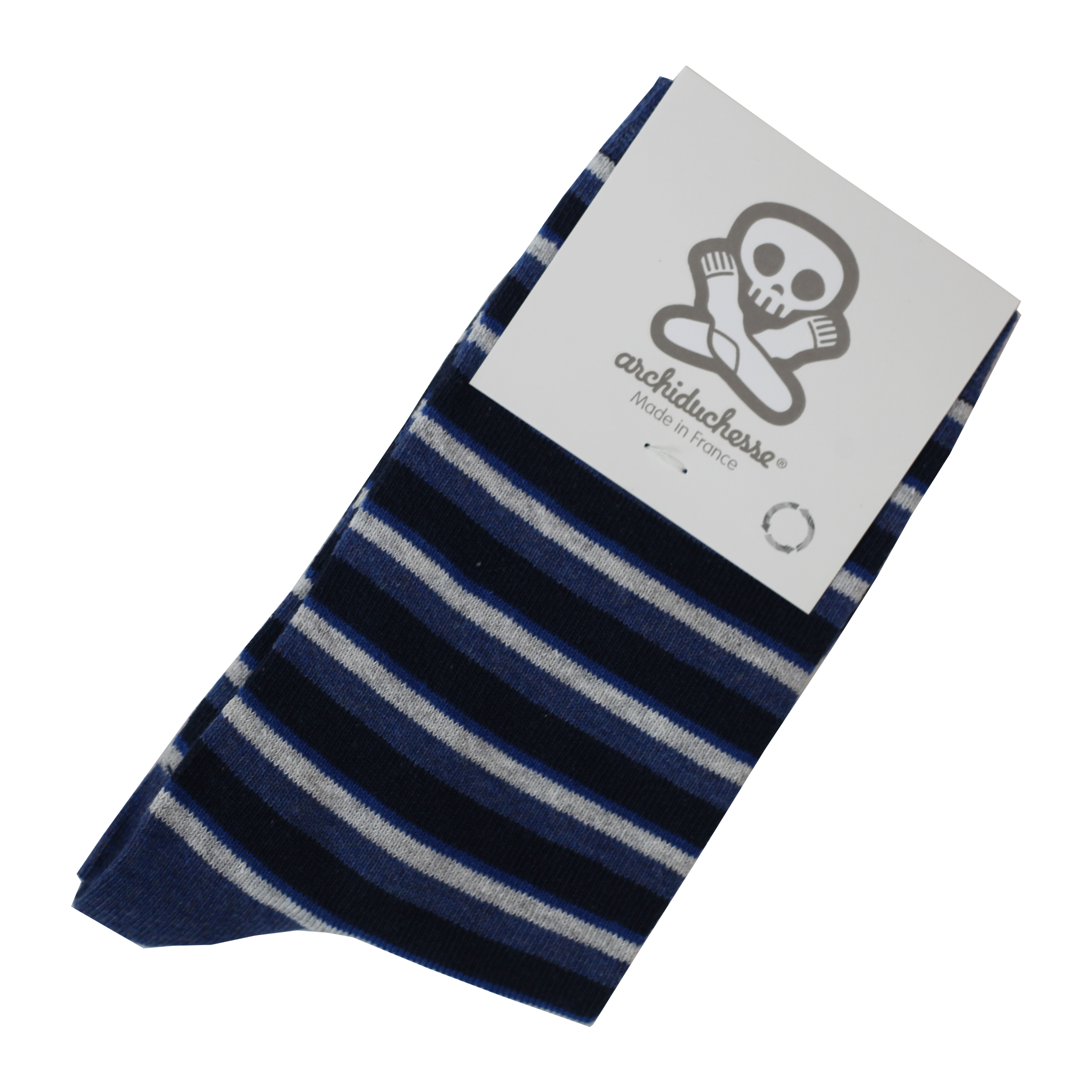 archiduchesse-tricot-ray-chaussette-courte-recycl-e image 4
