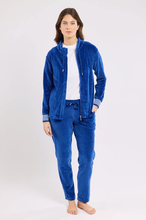 armor-lux-veste-zipp-e-velours-coton-femme-col-montant image 5