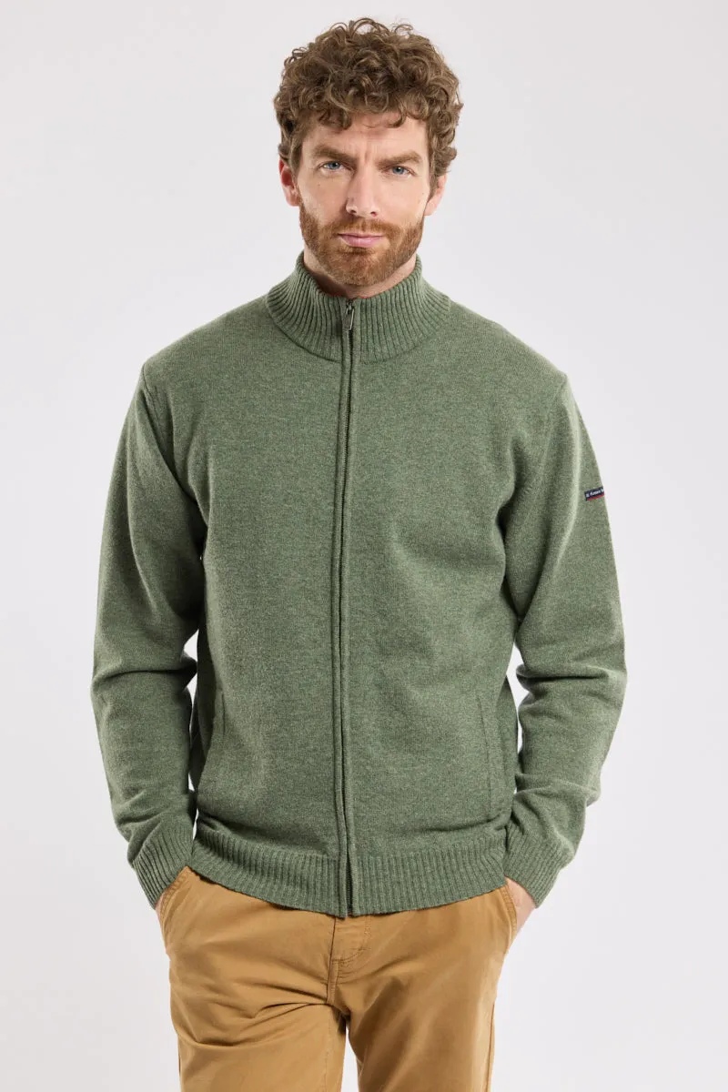armor-lux-cardigan-zipp-homme-100-lambswool image 1