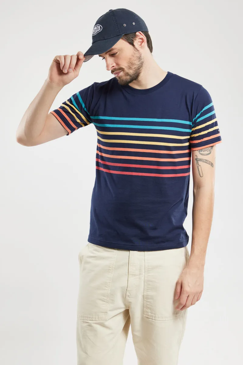 armor-lux-t-shirt-ray-coton-l-ger-homme image 1
